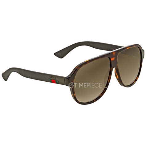 gucci gg0009s men sunglasses 59mm|gucci havana square sunglasses.